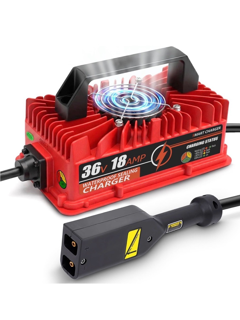 Golf Cart Charger for EZGO TXT 36 Volt 18 Amp